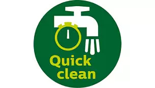 所有可拆式配件皆可 QuickClean 快速清洗及適用於洗碗碟機